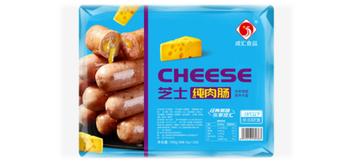 Cheese meat sausage